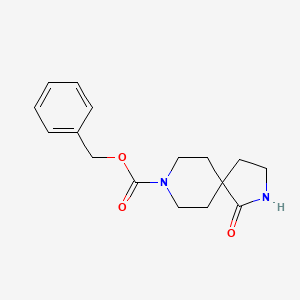 Benzyl 1-oxo-2,8-diazaspiro[4.5]decane-8-carboxylate