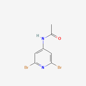 molecular formula C7H6Br2N2O B8578449 N-(2,6-dibromopyridin-4-yl)acetamide 