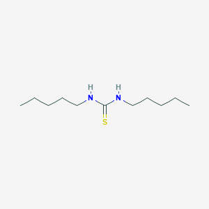 molecular formula C11H24N2S B8578468 N,N'-dipentylthiourea CAS No. 31182-23-7