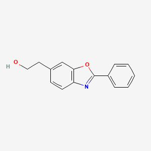 6-Benzoxazoleethanol, 2-phenyl-