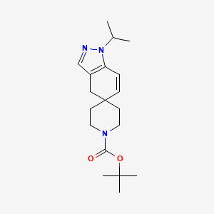 Tert-butyl 1-isopropyl-1,4-dihydrospiro[indazole-5,4'-piperidine]-1'-carboxylate