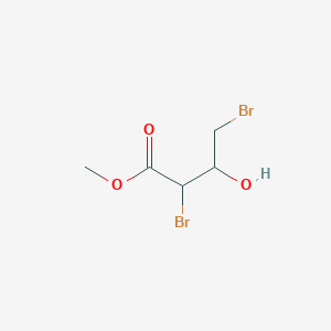 Methyl (2S,3R)-2,4-dibromo-3-hydroxybutanoate