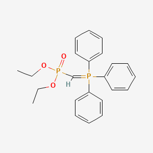 molecular formula C23H26O3P2 B8578739 Diethyl(triphenylphosphoranylidene)methylphosphonate CAS No. 183204-00-4