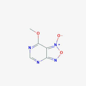[1,2,5]Oxadiazolo[3,4-d]pyrimidine, 7-methoxy-, 1-oxide