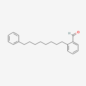 molecular formula C21H26O B8578779 2-(8-Phenyloctyl)benzaldehyde CAS No. 96964-45-3