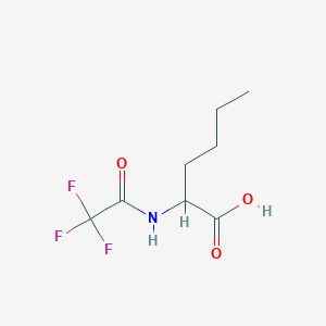 2-[(2,2,2-Trifluoroacetyl)amino]hexanoic acid