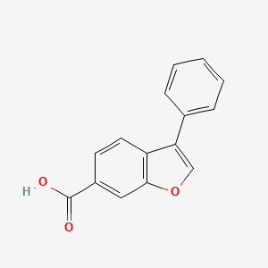 3-Phenyl-6-benzofurancarboxylic acid