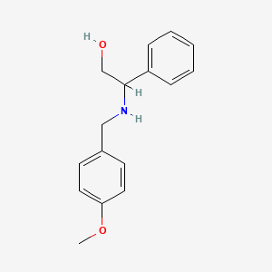 2-[(4-Methoxyphenyl)methylamino]-2-phenyl-ethanol