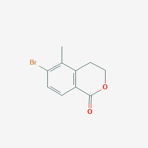 6-Bromo-5-methyl-3,4-dihydro-1H-isochromen-1-one