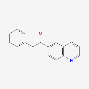 2-Phenyl-1-(quinolin-6-yl)ethanone