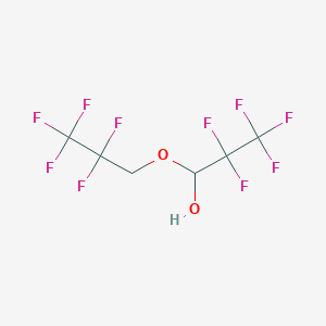 2,2,3,3,3-Pentafluoro-1-(2,2,3,3,3-pentafluoropropoxy)propan-1-ol