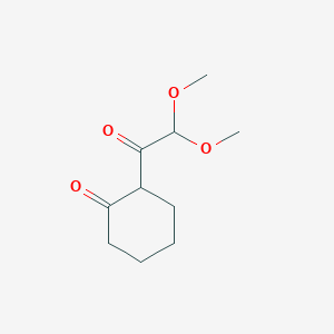 2-(2,2-Dimethoxy-acetyl)-cyclohexanone