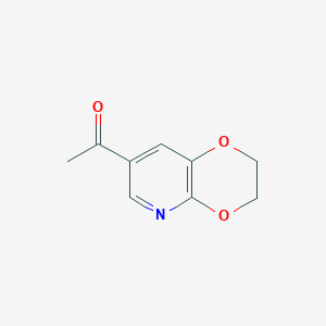 1-(2,3-Dihydro-[1,4]dioxino[2,3-b]pyridin-7-yl)ethan-1-one