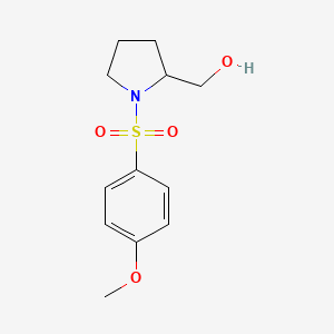 1-[(4-Methoxyphenyl)sulfonyl]-2-pyrrolidinemethanol