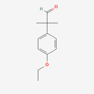 2-(4-Ethoxyphenyl)-2-methylpropanal