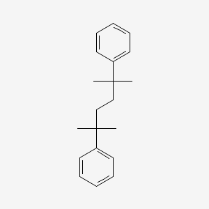 molecular formula C20H26 B8580229 2,5-Dimethyl-2,5-diphenylhexane CAS No. 17648-05-4