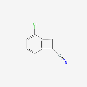 2-Chlorobicyclo[4.2.0]octa-1,3,5-triene-7-carbonitrile