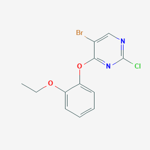 5-Bromo-2-chloro-4-(2-ethoxyphenoxy)pyrimidine