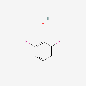 molecular formula C9H10F2O B8580429 2-(2,6-Difluorophenyl)propan-2-ol 
