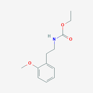 molecular formula C12H17NO3 B8580664 [2-(2-Methoxy-phenyl)-ethyl]-carbamic acid ethyl ester 