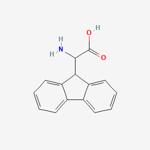 2-amino-2-(9H-fluoren-9-yl)acetic acid