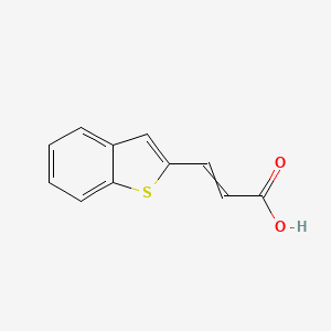 molecular formula C11H8O2S B8580891 CID 54095260 CAS No. 25050-08-2