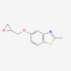 2-Methyl-5-(oxiran-2-ylmethoxy)benzothiazole