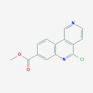 Methyl 5-chlorobenzo[c][2,6]naphthyridine-8-carboxylate