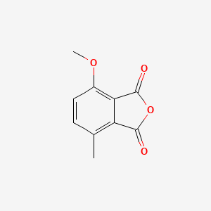 molecular formula C10H8O4 B8581033 3-Methyl-6-methoxyphthalic anhydride 