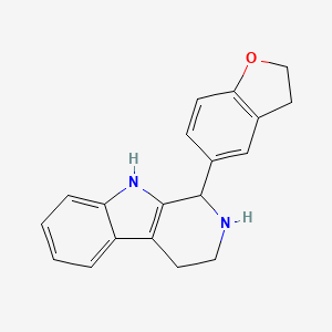 1-(2,3-dihydro-5-benzofuranyl)-2,3,4,9-tetrahydro-1H-beta-carboline