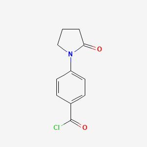 4-(2-Oxopyrrolidin-1-yl)benzoyl chloride