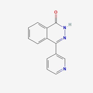 molecular formula C13H9N3O B8581175 4-(3-pyridyl)phthalazin-1(2H)-one 