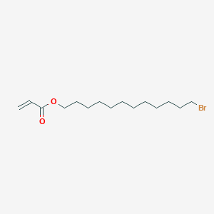 molecular formula C15H27BrO2 B8581201 12-Bromododecyl prop-2-enoate CAS No. 112231-59-1