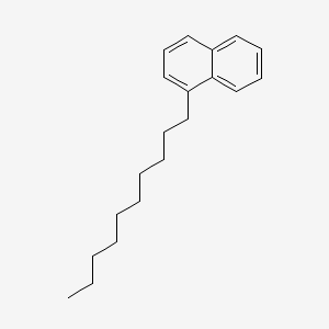 molecular formula C20H28 B8581233 1-Decylnaphthalene CAS No. 26438-27-7