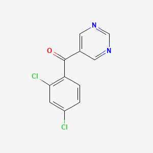 Methanone,(2,4-dichlorophenyl)-5-pyrimidinyl-