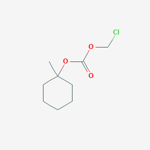 molecular formula C9H15ClO3 B8581297 Chloromethyl 1-methylcyclohexyl carbonate CAS No. 192630-21-0