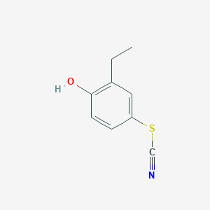 2-Ethyl-4-thiocyanatophenol