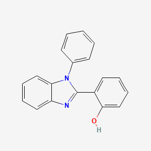 6-(1-Phenyl-1,3-dihydro-2H-benzimidazol-2-ylidene)cyclohexa-2,4-dien-1-one