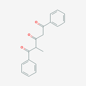 molecular formula C18H16O3 B8581463 2-Methyl-1,5-diphenylpentane-1,3,5-trione CAS No. 111621-81-9