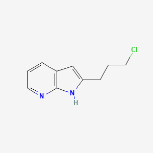2-(3-Chloro-propyl)-1H-pyrrolo[2,3-b]pyridine