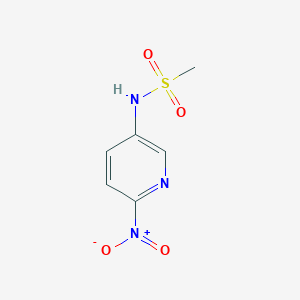 molecular formula C6H7N3O4S B8581479 N-(6-nitro-pyridin-3-yl)-methanesulfonamide 