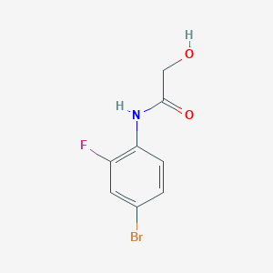 N-(4-bromo-2-fluorophenyl)-2-hydroxyacetamide