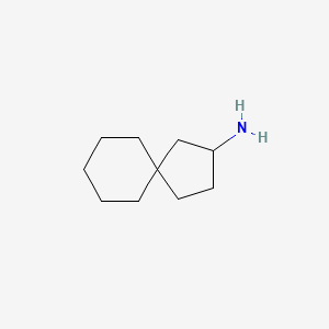 molecular formula C10H19N B8581551 Spiro[4.5]decan-2-amine 