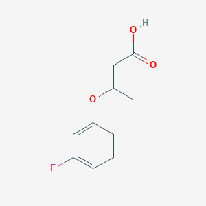 molecular formula C10H11FO3 B8581714 3-(3-Fluorophenoxy)butyric Acid 
