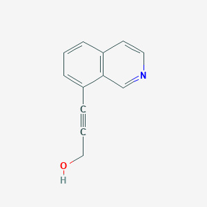3-(8-Isoquinolinyl)-2-propyn-1-ol