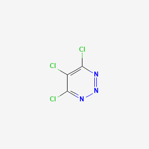 molecular formula C3Cl3N3 B8581814 Trichlorotriazine CAS No. 70674-51-0