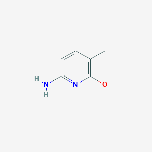 molecular formula C7H10N2O B8581822 6-Amino-2-methoxy-3-methylpyridine 