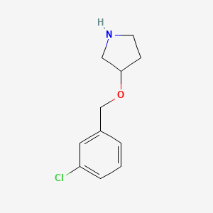 3-(3-Chlorobenzyloxy)pyrrolidine