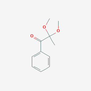 molecular formula C11H14O3 B8581964 2,2-Dimethoxy-1-phenylpropan-1-one 