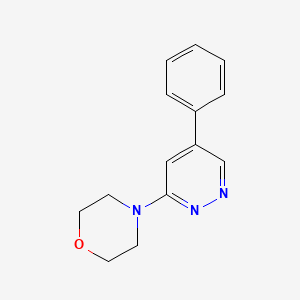 4-(5-Phenylpyridazin-3-yl)morpholine